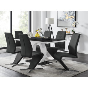 Black Dining Table Sets You'll Love | Wayfair